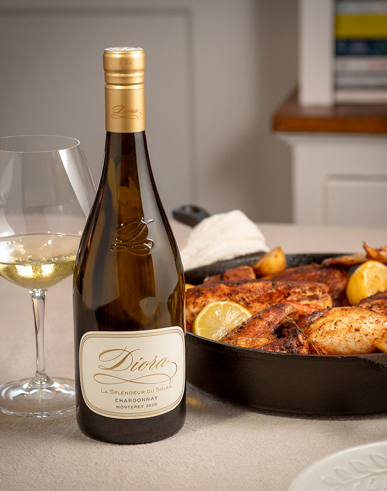 Diora Chardonnay with Roasted Chicken